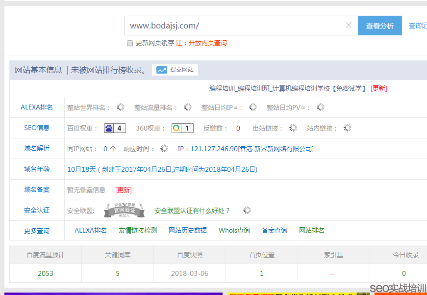 SEO顧問培訓案例